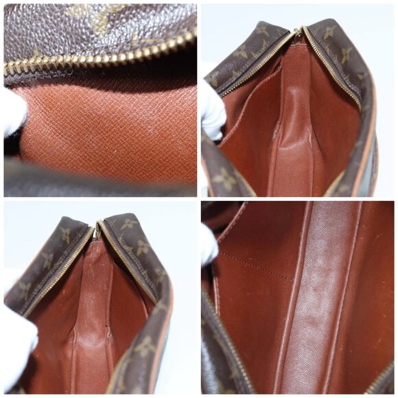 LOUIS VUITTON Monogram Compiegne 28 Clutch Bag M51845 LV Auth 86122 - Picture 15 of 16